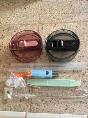 Tumbler Lids Cleaning Tools Fits Stanley Quencher Tumbler